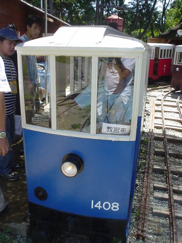 モハ1408木製電車 写真4