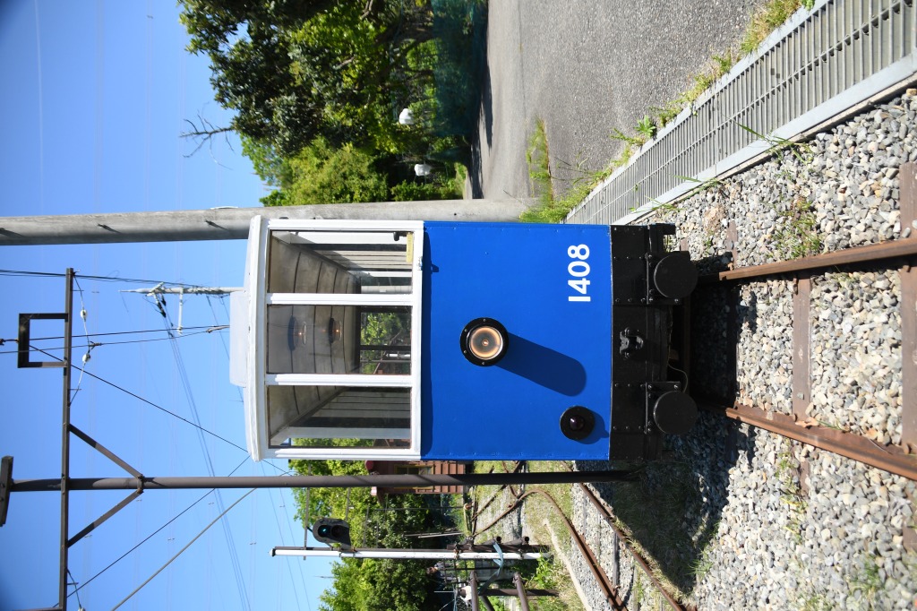 モハ1408木製電車 正面