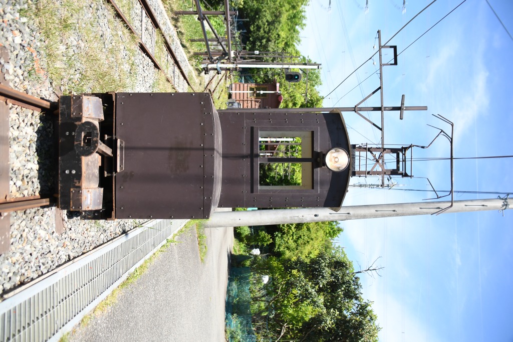 デキ12電気機関車 正面