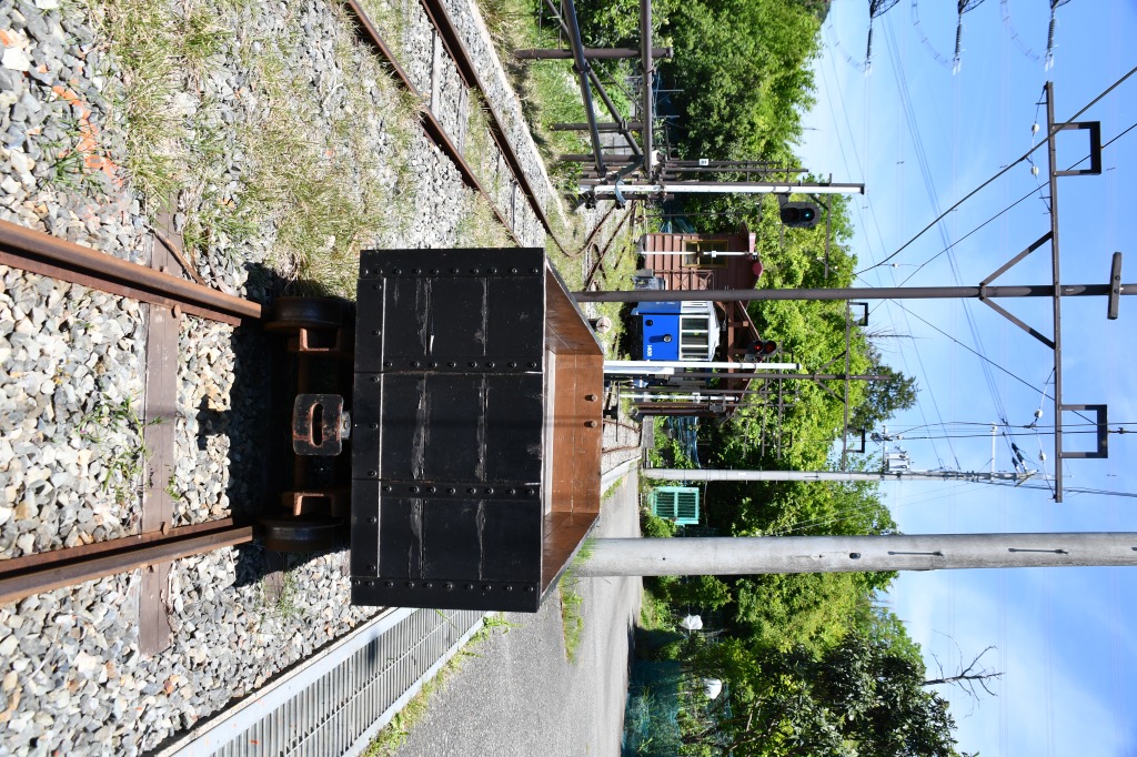 ホト71号無蓋貨車 正面